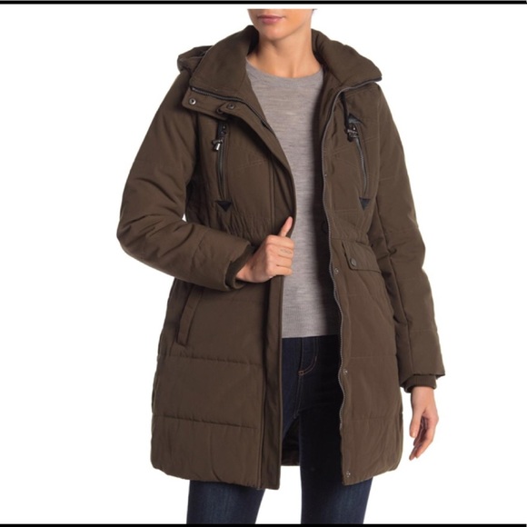 Lucky Brand Jackets & Blazers - Lucky Brand Faux Shearling Lined Hooded Jacket
